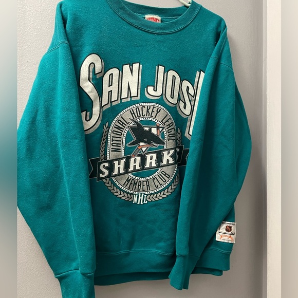 Vintage San Jose sharks crewneck - Picture 5 of 6